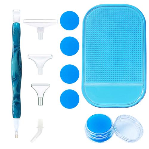 指尖繁花 从蓝色钻石画工艺看人气品牌、经典图片与热帖话题